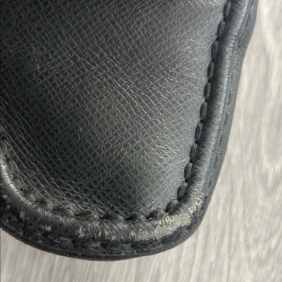 Louis Vuitton Black Leather Loafers with Silver Accent - Picture 12 of 17